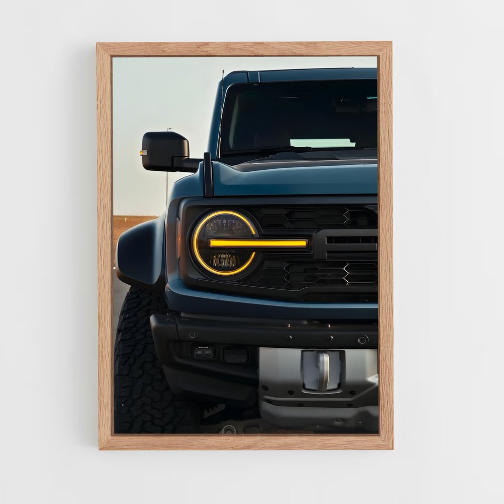 Poster Bronco Blue Thunder – affiche Ford (vue 4)